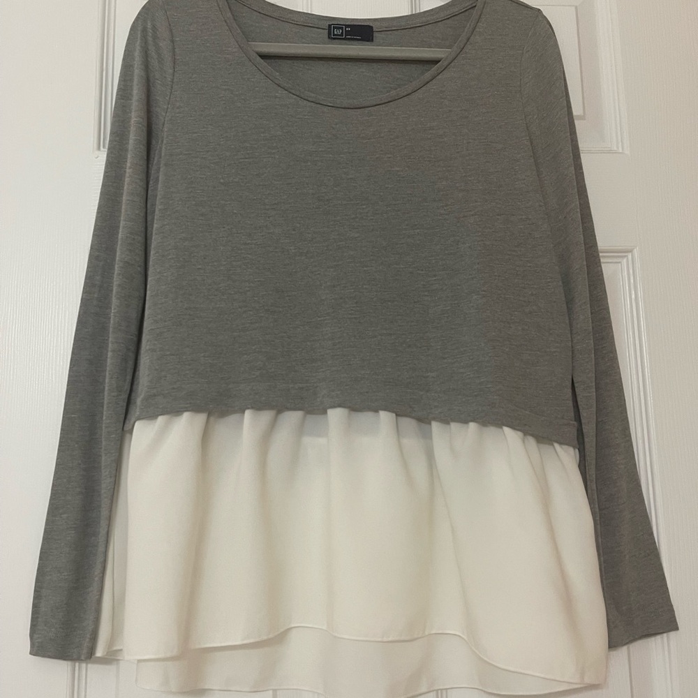 Gap Ruffle Top XS - Picture 2 of 6
